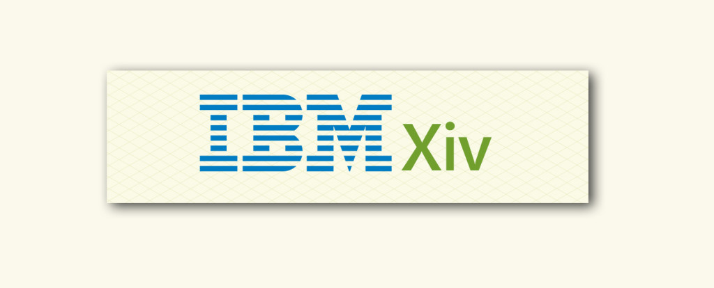 IBM XIV Dashboard isometric concept