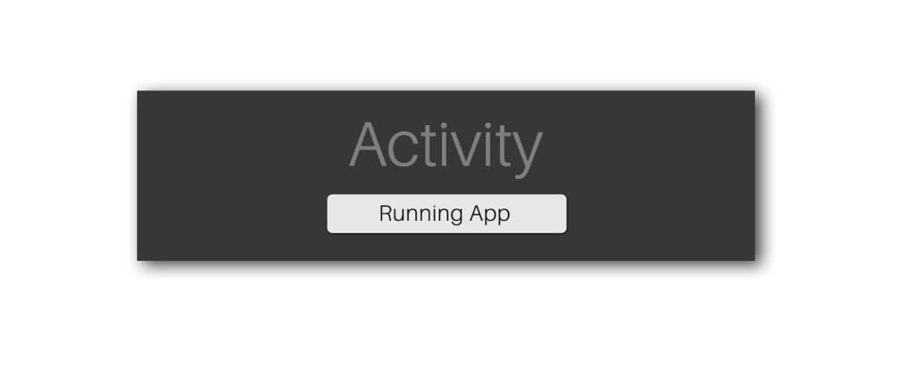 Activity fitness wireframe mobile IOS native app